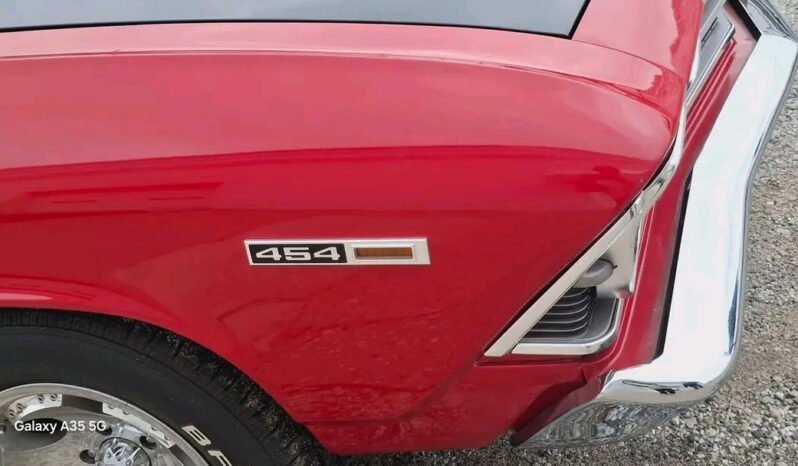 Chevelle Malibu high-performance 454 full